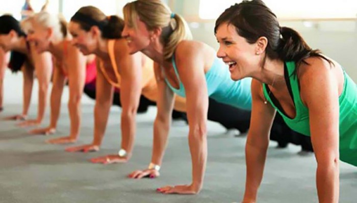 woman in gym