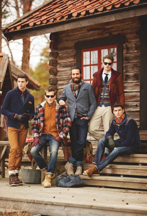 Outdoor preppy casual