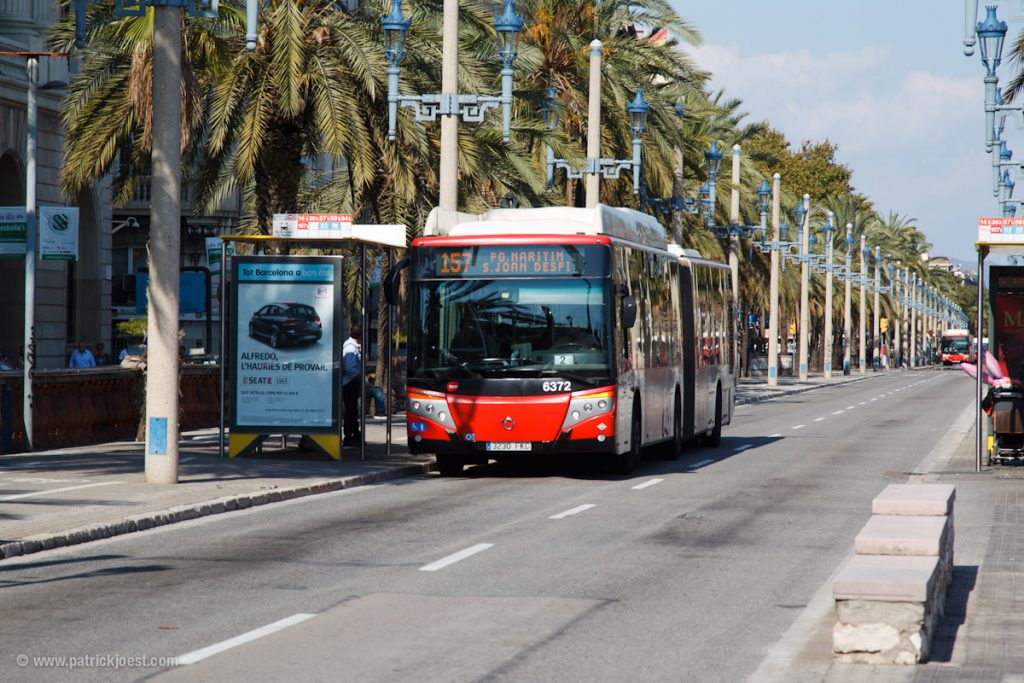 Buses in Barcelona